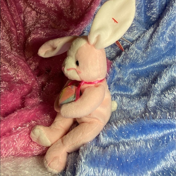🎁4/$25🎁 EASTER COMING! Eggerton (Retired) Beanie Baby Bunny - Picture 16 of 16
